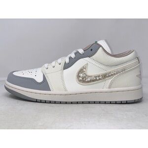 Women's Nike Air Jordan 1 Low Sneakers Shoes - Sail/Soft Pearl IH7323-100